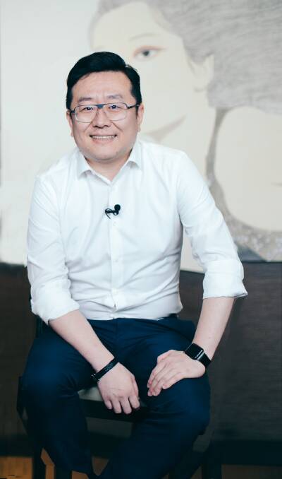 Woolmark country manager, Jeff Ma.