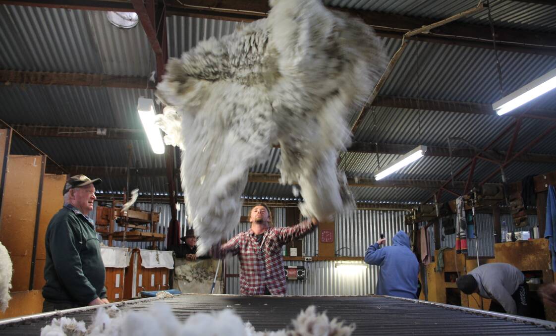 SKY HIGH: The Australian wool market again went above the magical $20 per kilogram mark this week. 