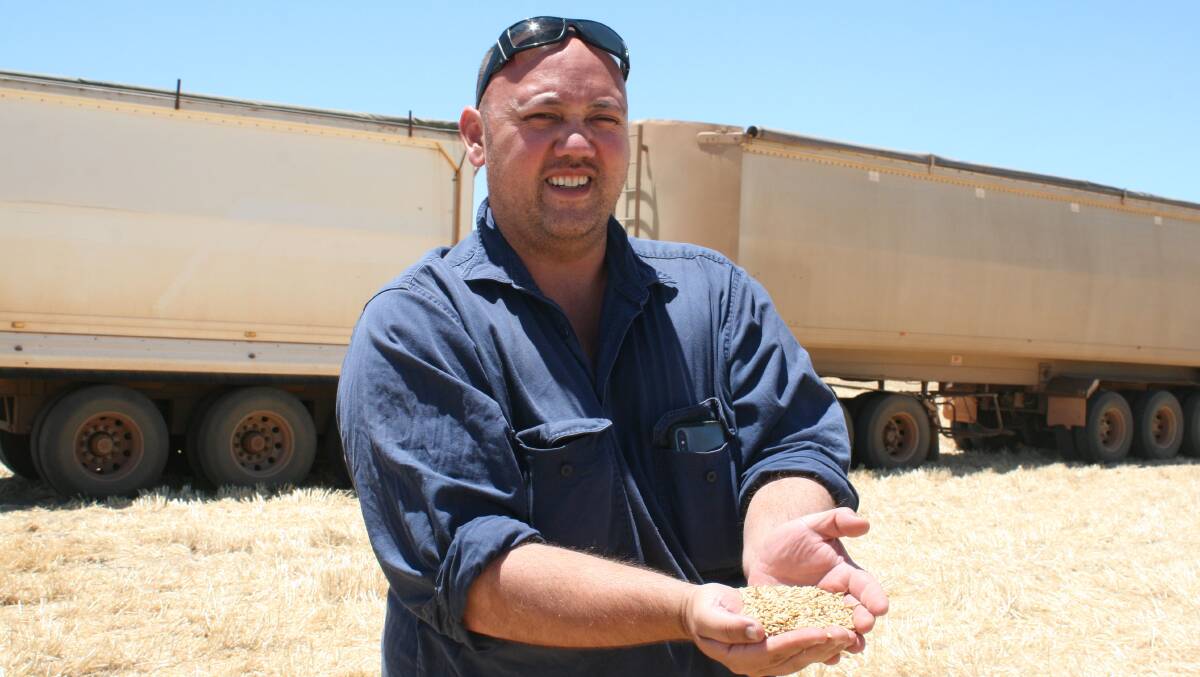 David McLagan was happy to see the end of the season after a three-month harvest.