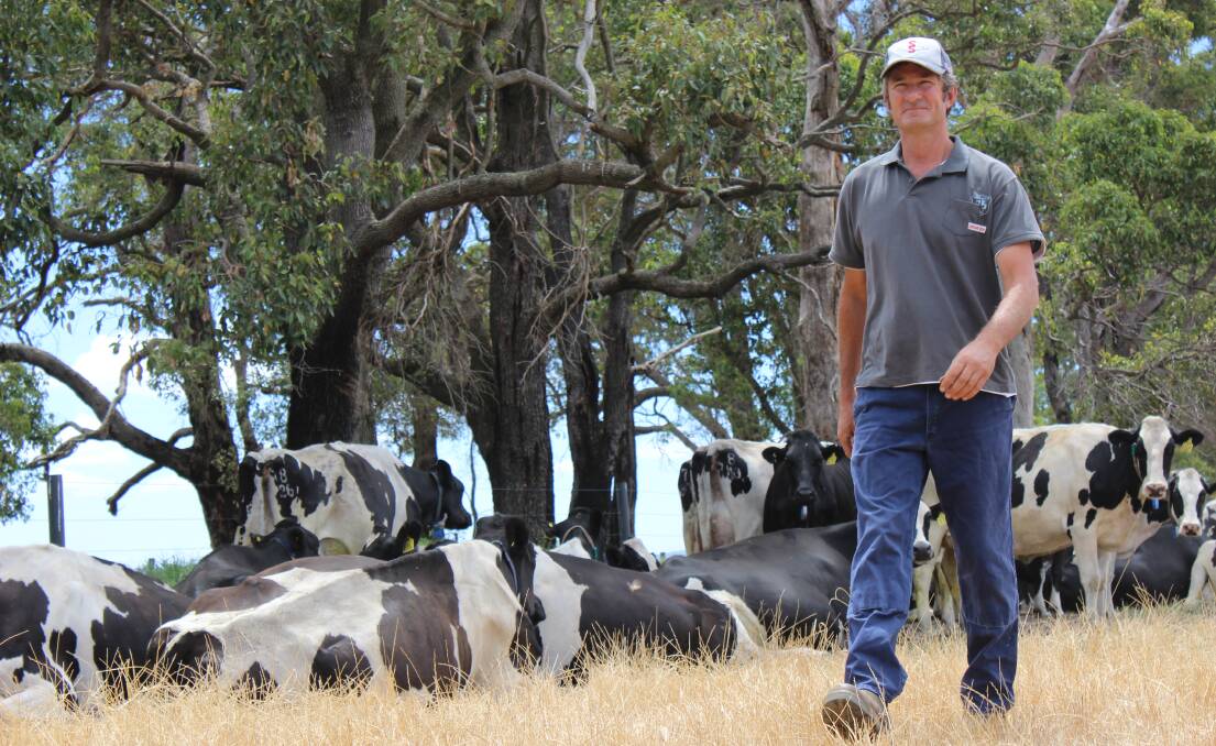 Ray Kitchen, Boyanup, will use a $10,000 grant to put solar panels on the roof of his dairy to cut energy bills.