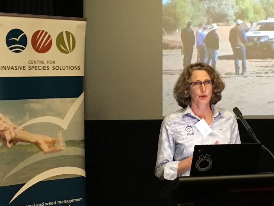 AWI’s General Manager Research, Dr Jane Littlejohn, spoke at the launch of the Centre
for Invasive Species Solutions’ first RD&E portfolio, emphasising the importance of
national collaboration to achieve a significant impact on invasive species.