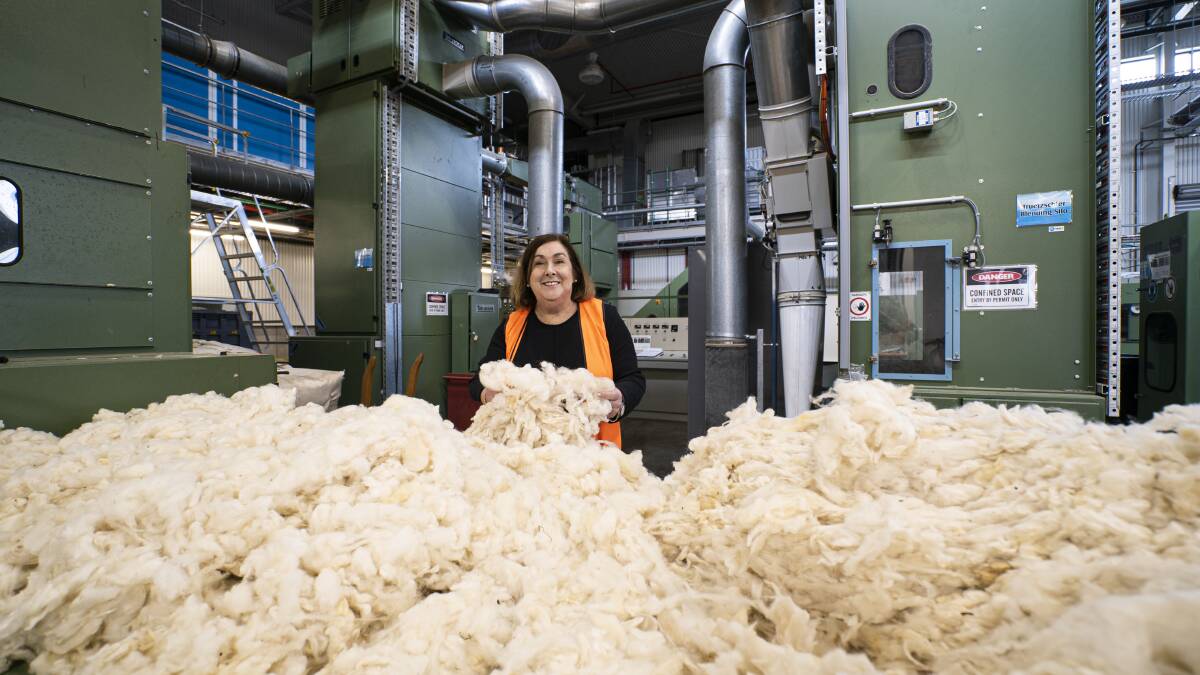 No waste wool: Planet Protector Packaging CEO Joanne Howarth.