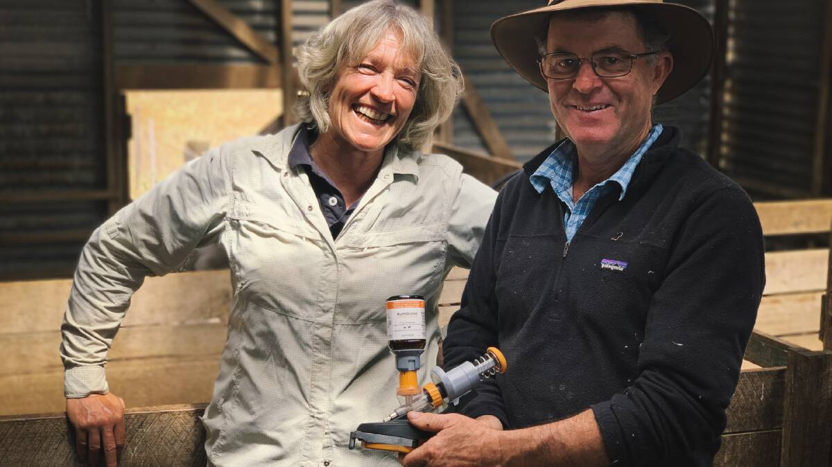 Rae and Lindsay Young, Lewisham, Tasmania, were early adopters of the Numnuts technology.