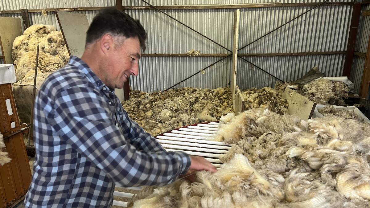 On farm practices could be highlighted through an Australian wool database to boost traceability. Picture: Bryce Eishold. 