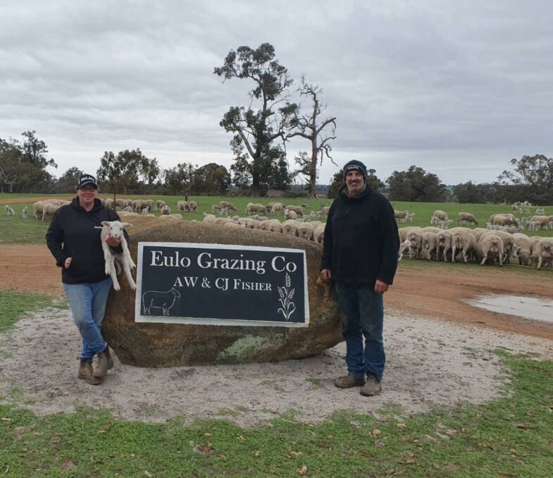 EVER-EXPANDING: Charlotte and Tony Fisher are looking to grow their Eulo Grazing Co-operations in the coming year with a goal of producing 10,000 prime lambs.