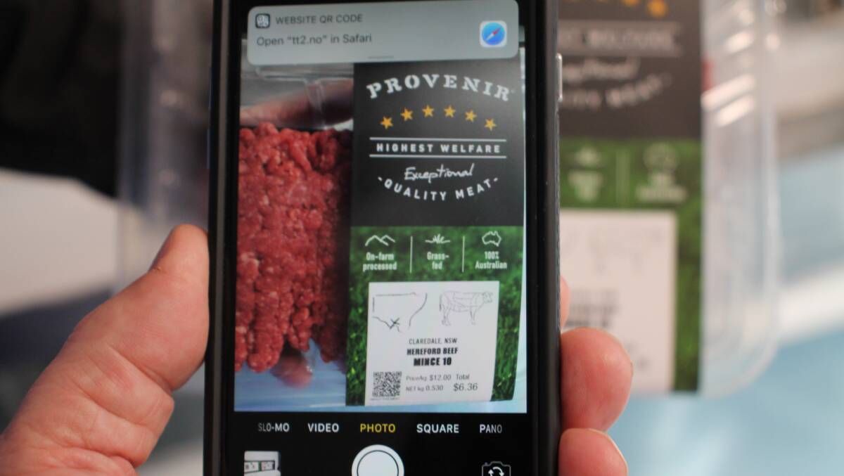 Track it down: QR technology means full traceability.