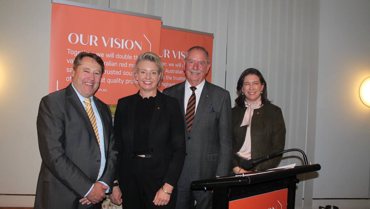 Rick Wilson, Federal MP for Katanning WA, Senator Bridget McKenzie, Don Mackay, Senator Susan McDonald, QLD.