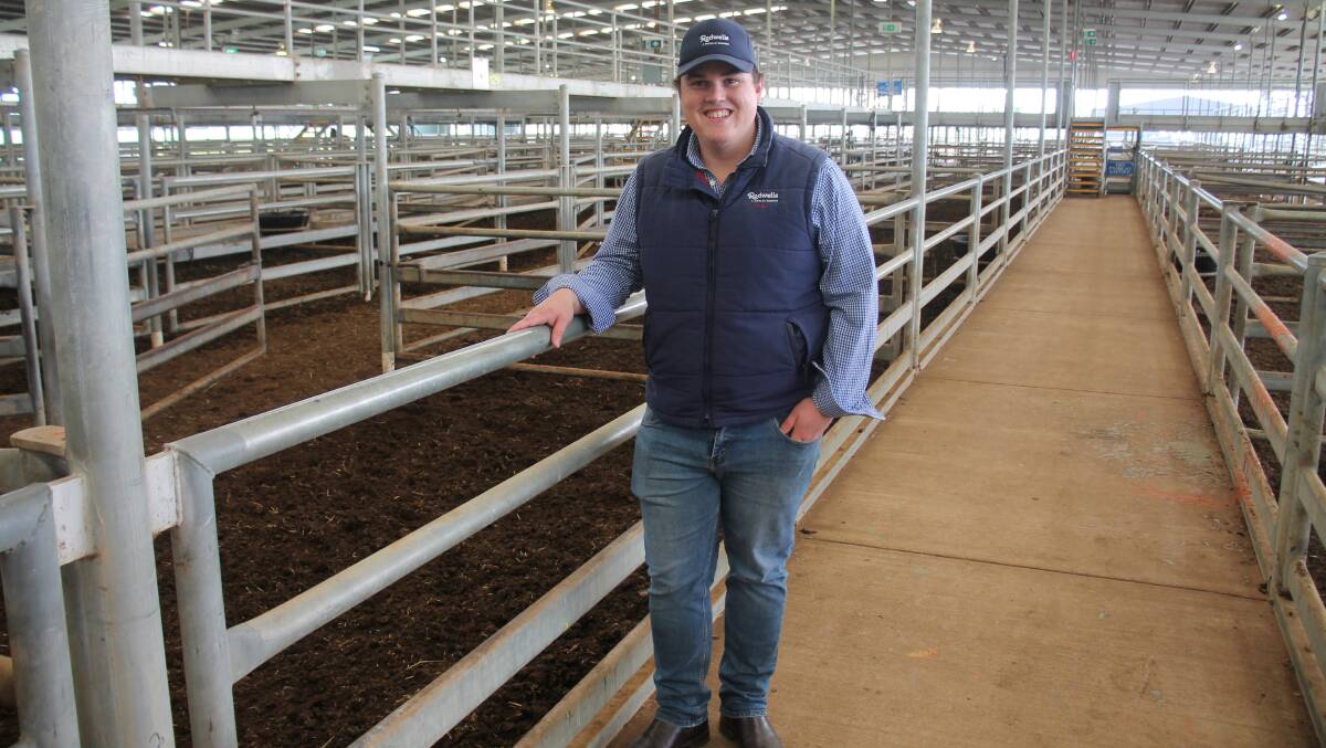 Josh McDonald from SKB Rodwells in Warrnambool was at the auctioneers school in Echuca. It is the second time he has taken part.