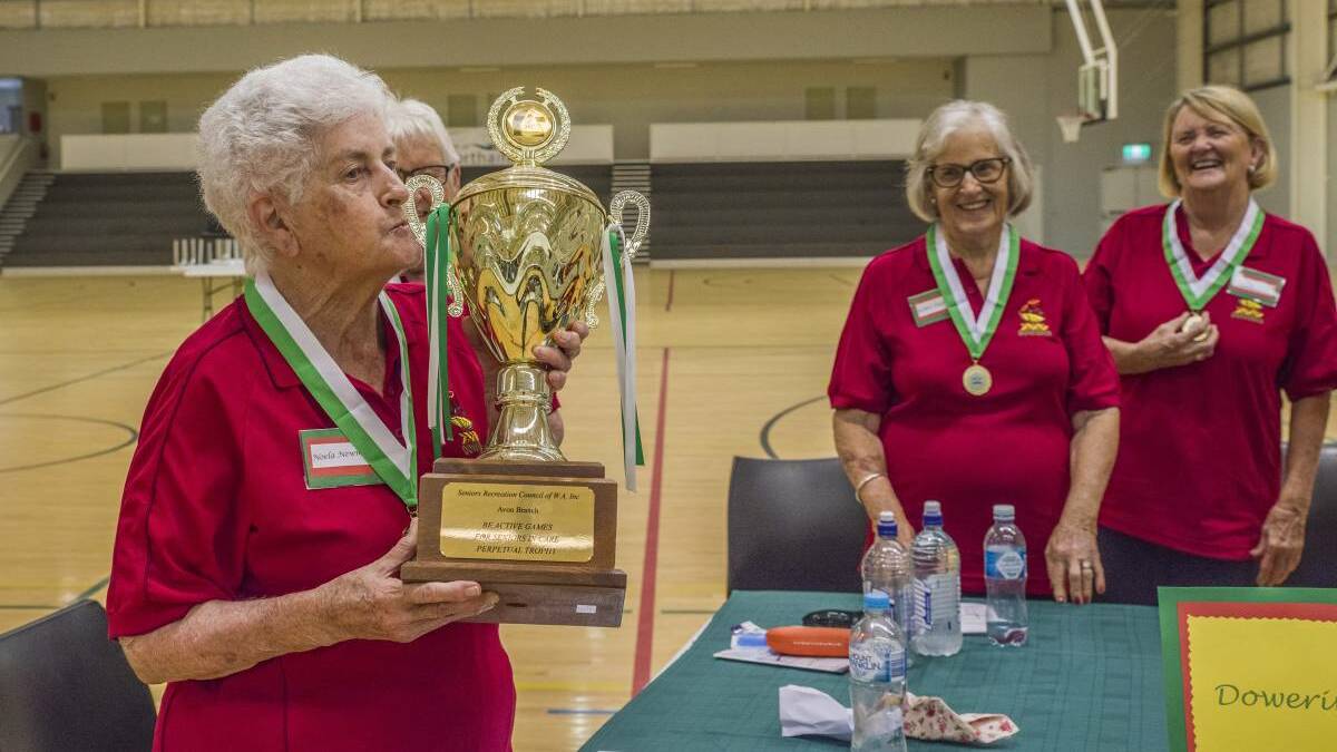 Sport: Last year's winners of the Northam LiveLighter Aged Care Games were Dowerin. Photo: Supplied.