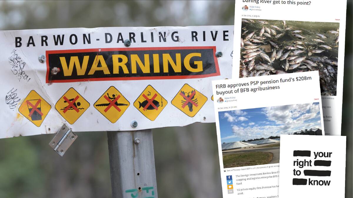The public is none the wiser about the decision to drain the Menindee Lakes water storage into the Murray River, which ultimately left the Darling and its fish high and dry.