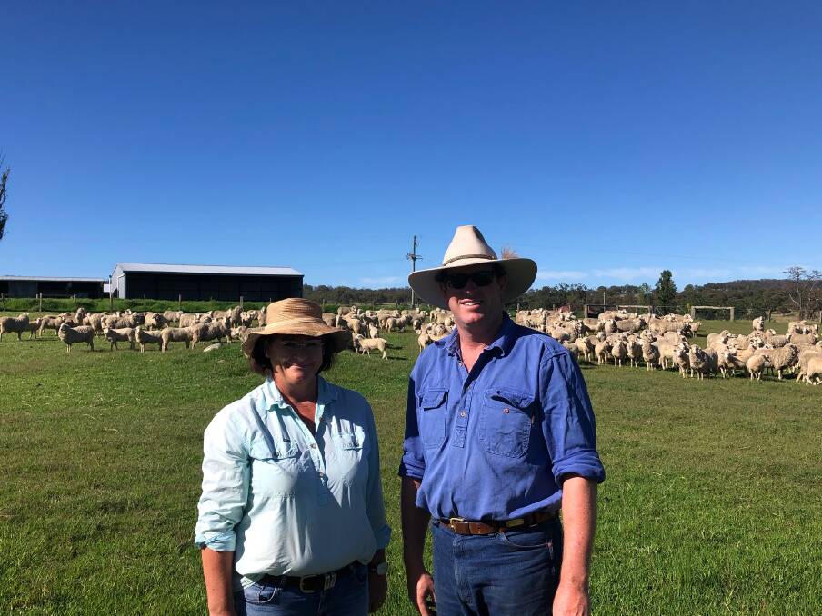 Felicity and Ben Foster, of Castle Doyle, are working to expand sheep numbers for prime lamb production and boost stocking rates to grow their overall livestock business.
