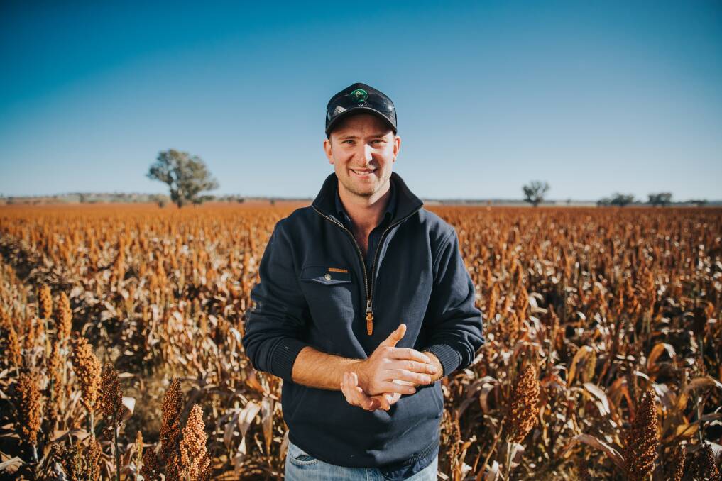 SPREADING THE WORD: Marrar grain grower Dan Fox is one farmer telling his positive climate story in the NFF-led #RealClimateAction campaign.