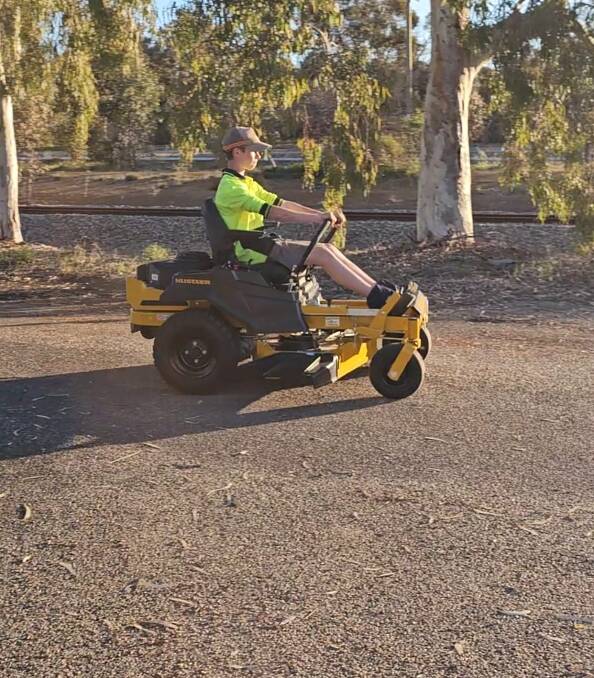 Fourteen-year-old Dylan Cheney is already a Pingelly legend, having established Pickle Contracting lawn care and maintenance services for the community and the surrounding towns. Last Friday he won the Young Legends category of the 2023 Keep Australia Beautiful Tidy Towns Sustainable Communities awards.
