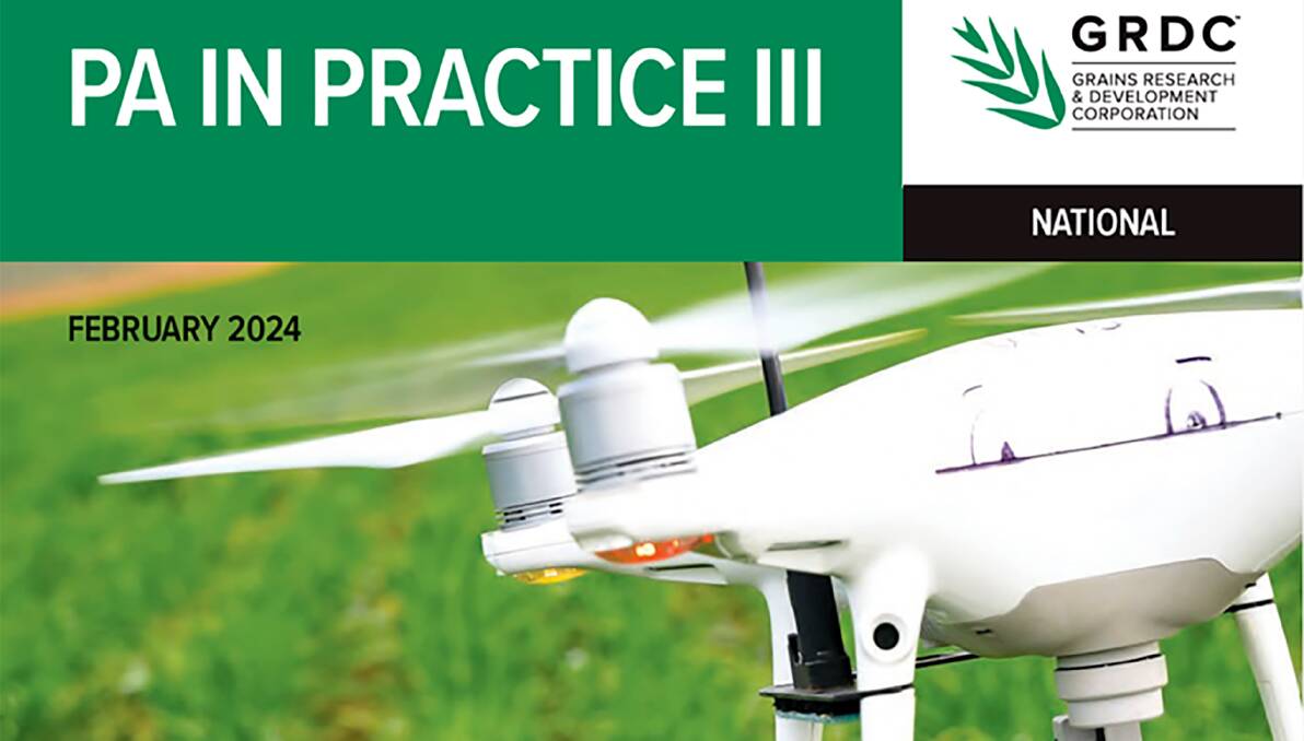  In partnership with GRDC, SPAA has released the updated PA in Practice III with new insights into precision agriculture for the grains industry. Photo by GRDC.
