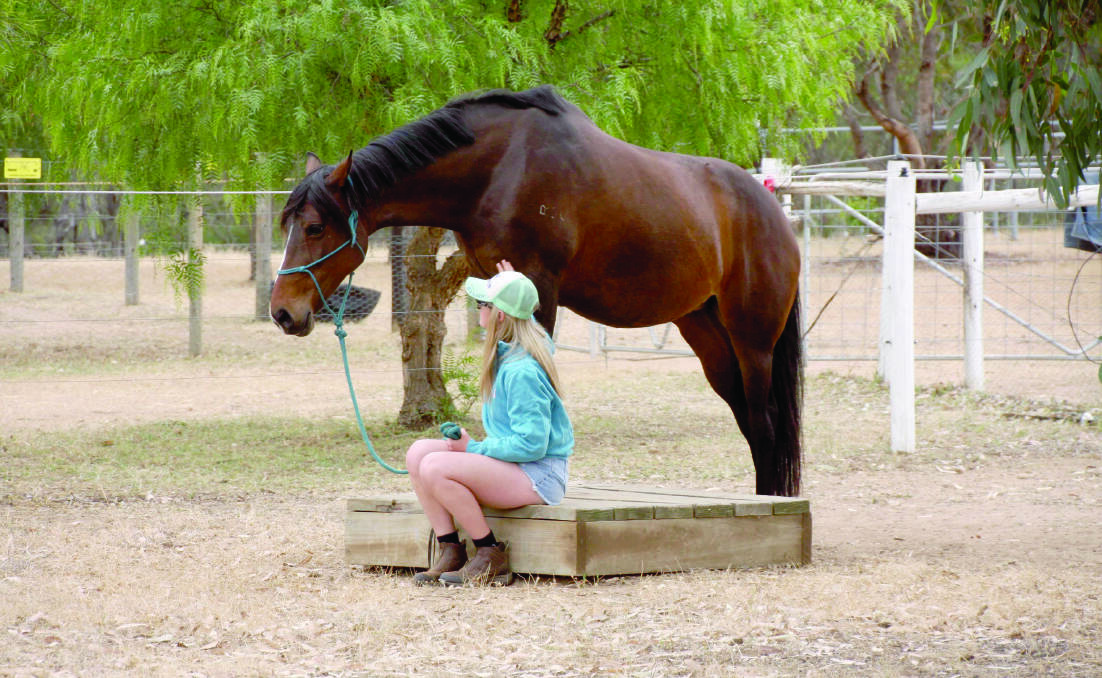 Poppy Blohm moved to Narrogin with her horses a few years ago and would not shift back to the city in a hurry.