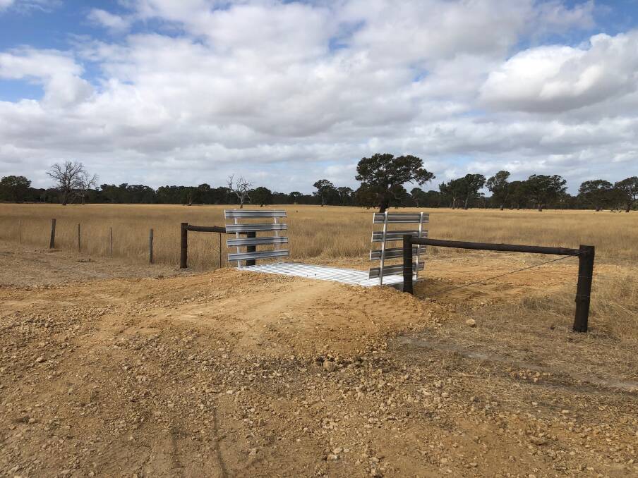 EASIER ACCESS: The Radfords have been investing in key infrastructure, including cattle grids, to improve access to smaller paddock plots for their Angus cattle