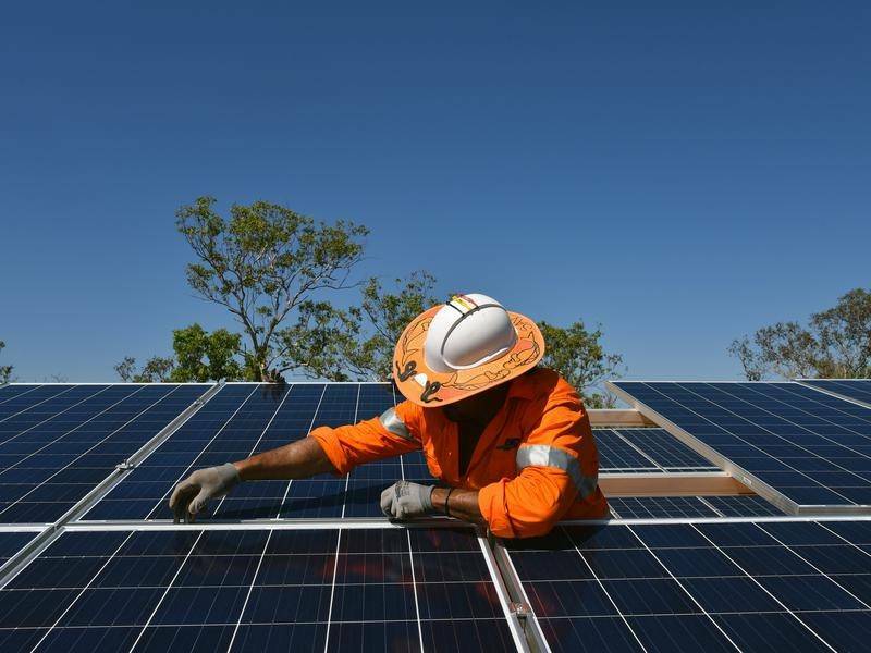 Knock-on effect: The increase in solar panel installations has also had a positive impact on the economy, with employment in solar energy projects boosting the renewables sector. Photo: File Image.
