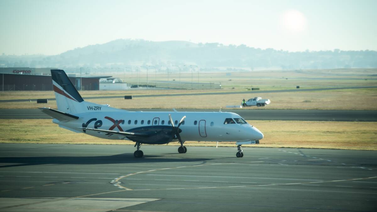 COVID DELAYS: Rex flights from Canberra to Melbourne will now start on June 18. Picture: Karleen Minney