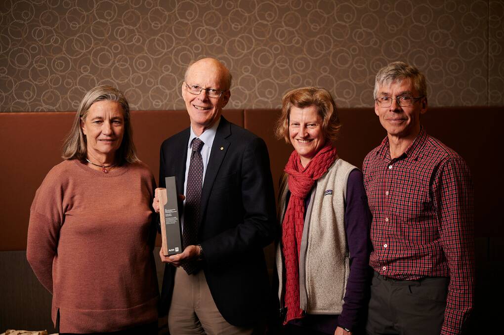 DESERVING: Winners of recent ACM Landcare Community Group Award, Redhill Bush Regenerators. Photo: Landcare Australia