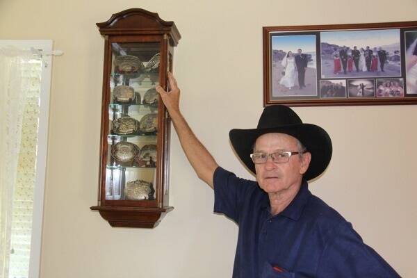 Don swapped racing for rodeo and in 2008 was the state’s champion heeler and roper, with buckles to prove it.