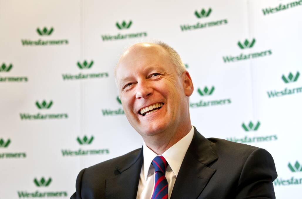Wesfarmers managing director Richard Goyder, will be the key note speaker at the 'Rural Roots to City Suits' event aiming to bridge the gap between agriculture and business in the city. Photo Ross Swanborough.