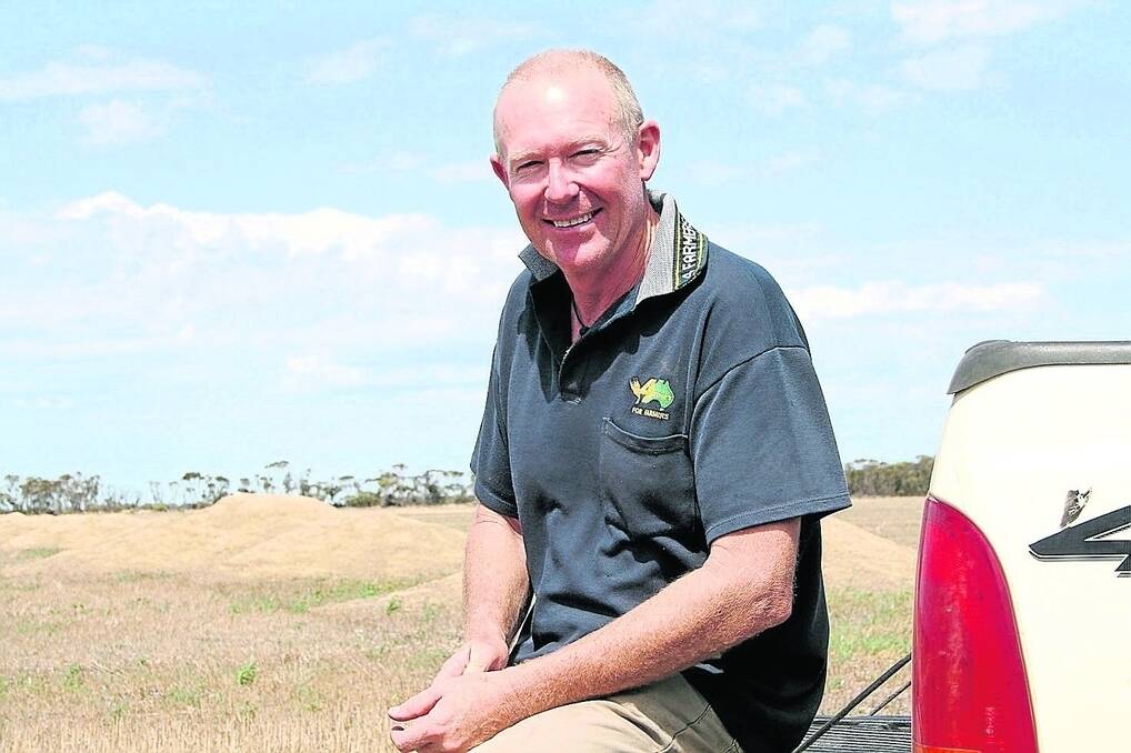 Seeding began this week for Scaddan grower David Campbell, with his program including conventional canola on his fire-affected paddocks where reduced weed germination has become apparent over summer.
