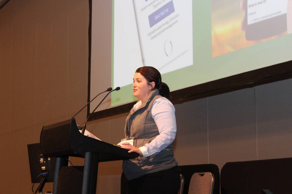 DAFWA research officer Georgie Troup.