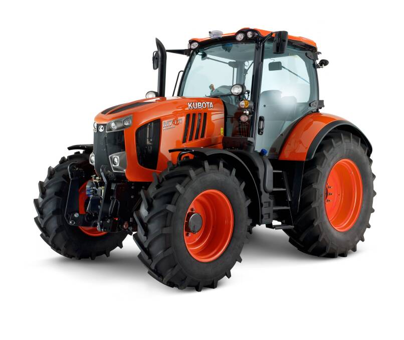 Kubota's M7-1 tractor is a forerunner to bigger models.
