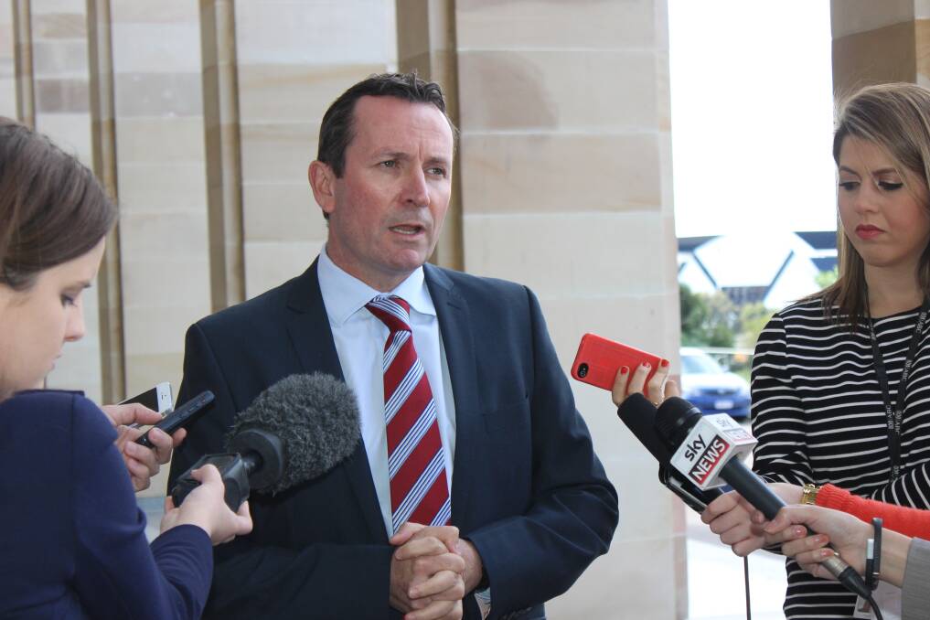 WA Labor leader Mark McGowan.