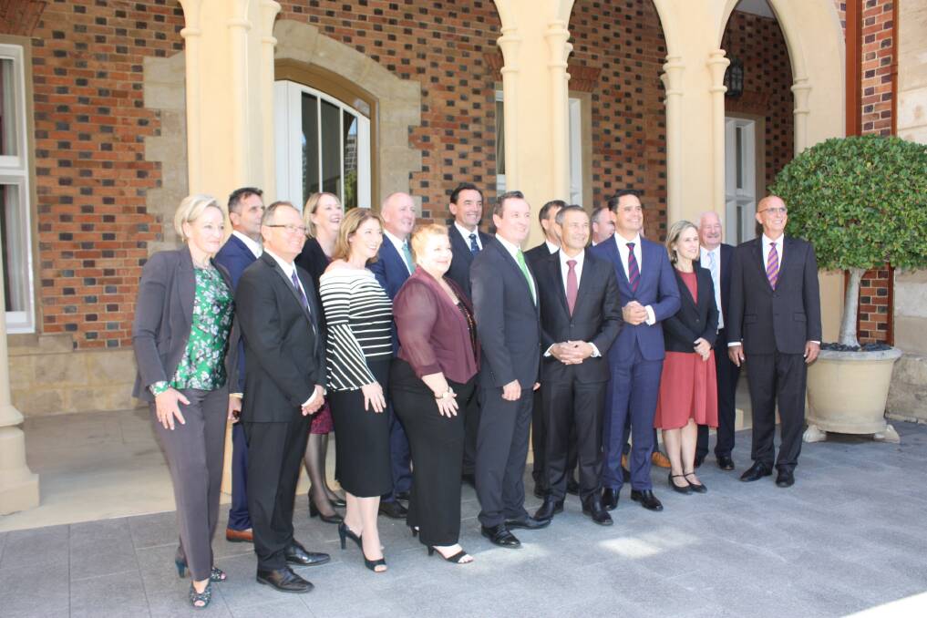 WA's new cabinet was officially sworn in on Friday.