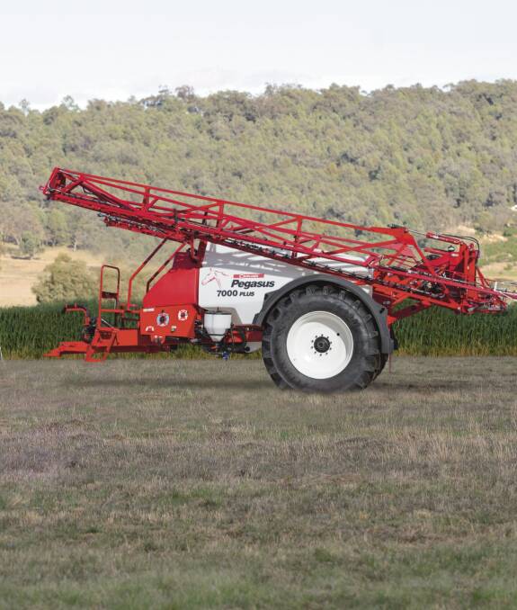Croplands' new Pegasus 7000 PLUS features a 7000 litre tank with the addition of a 1500 litre tank which can be used in three different ways.