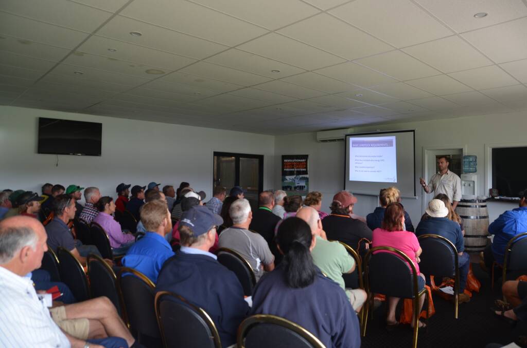 Principal of AgriPartner Consulting Hamish Dickson presented to a crowd of 120 farmers in Snowtown, South Australia at a workshop focusing on increasing profits for beef and sheep producers. Mr Dickson is the guest speaker at similar workshops across WA's Great Southern and Wheatbelt, starting at Tambellup on February 6, Wickepin on February 7 and Calingiri on February 8.