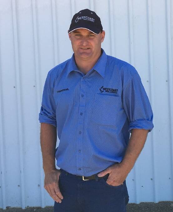  Clint Wardle, Westcoast Wool & Livestock's newly-appointed representative for Kojonup and the Great Southern.