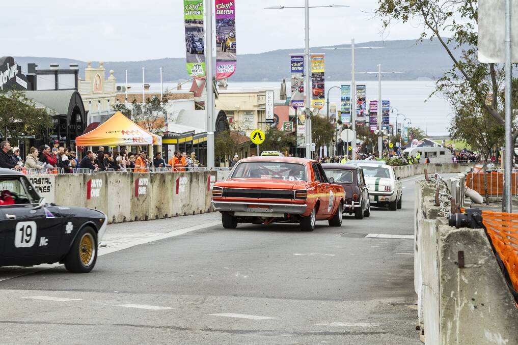The main event of the Albany Motor Classic is an around the houses style race with the track set in the Albany CBD.