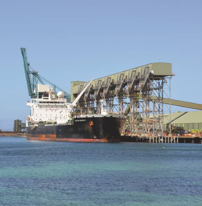 Sulphate of Potash (SoP) fertiliser could replace iron ore as the major commodity export railed to Esperance and shipped to China from the port.