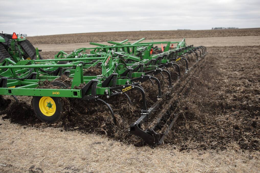  John Deere has released a new 2430 Chisel Plow designed to handle tough soils and heavy crop residues.