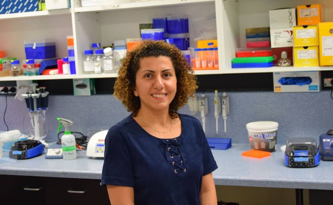  PhD student Soodeh Tirnaz, of The University of Western Australia, is studying new ways to better understand how canola resistance genes respond to blackleg disease.