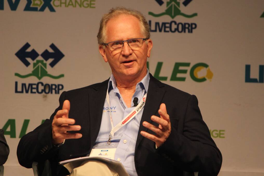 - Harmony Agriculture and Food Company director Steve Meerwald at the LIVEX Change 2017 conference in Perth.