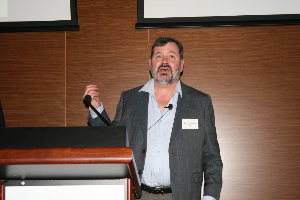 CSIRO Digiscape Future Science Platform leader Andrew Moore, who spoke about the future of agriculture and the fourth industrial revolution at the UWA industry forum.