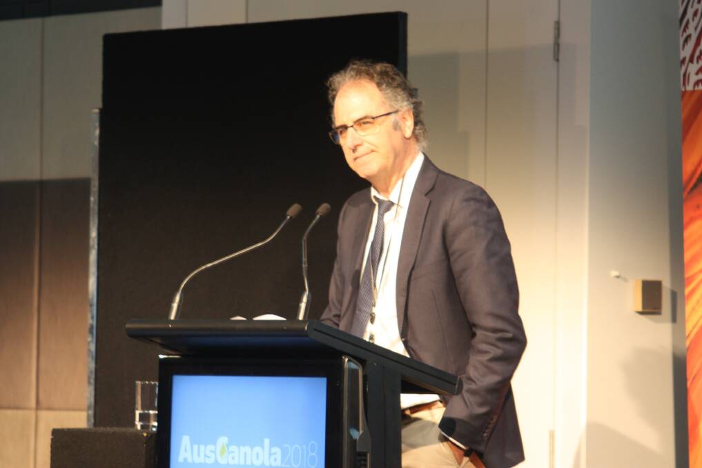  Department of Primary Industries and Regional Development managing director, research development and innovation Mark Sweetingham officially opened the AusCanola 2018 conference in Perth last week.