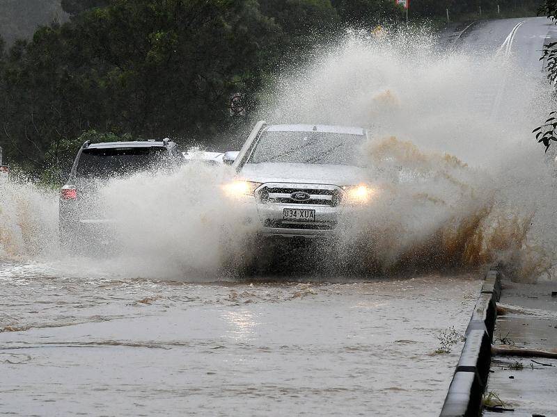 The Bureau of Meteorology warns heavy falls are likely in southeast Queensland until Wednesday.