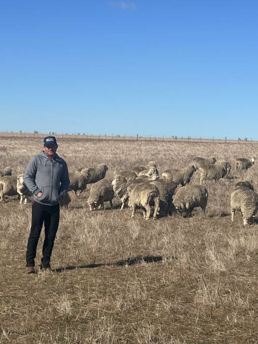 Adam Walters is a passionate woolgrower. Picture supplied