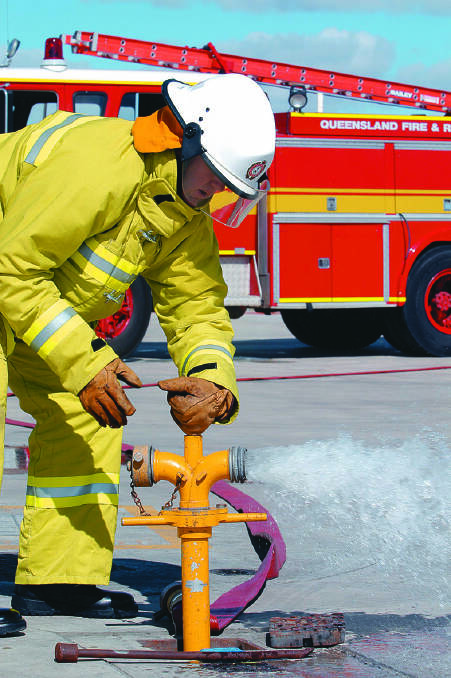 Students remain displaced following the fire. (File image: QFES)