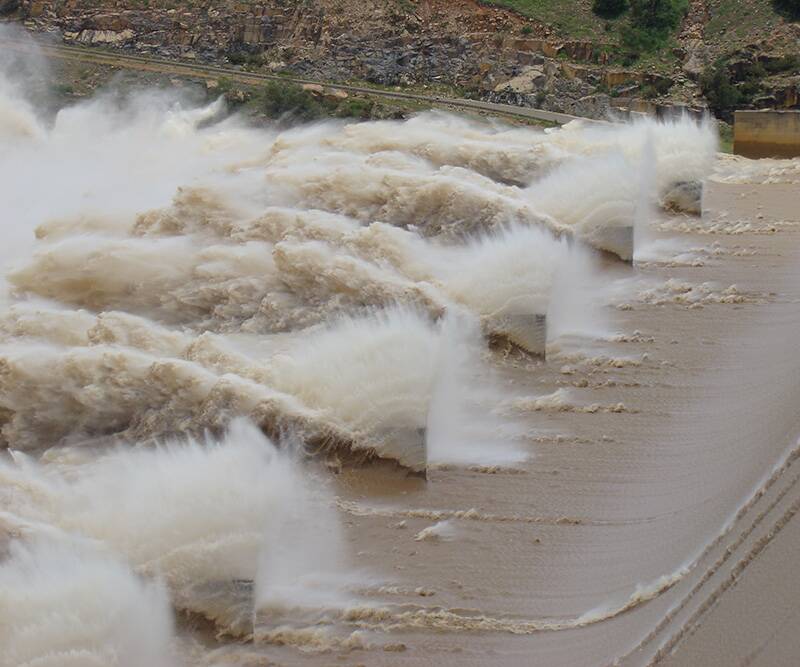Burdekin Falls Dam is again the topic of political debate. Photo: Sunwater.