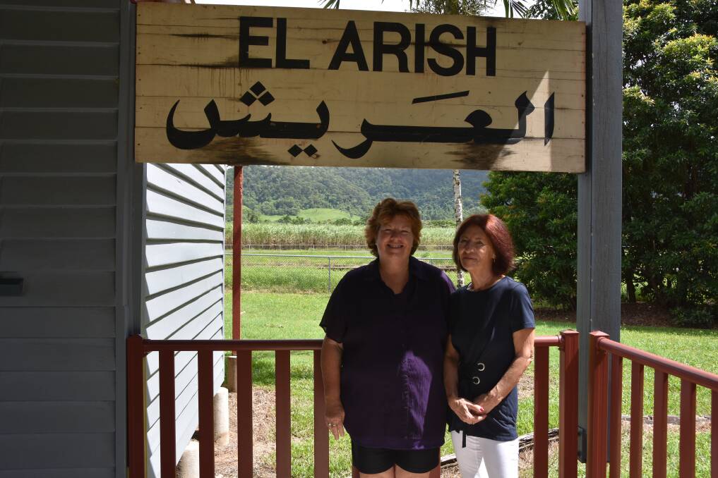 Marie Carma and Dii Dunlop keep the history of El Arish alive at the El Arish History Station.