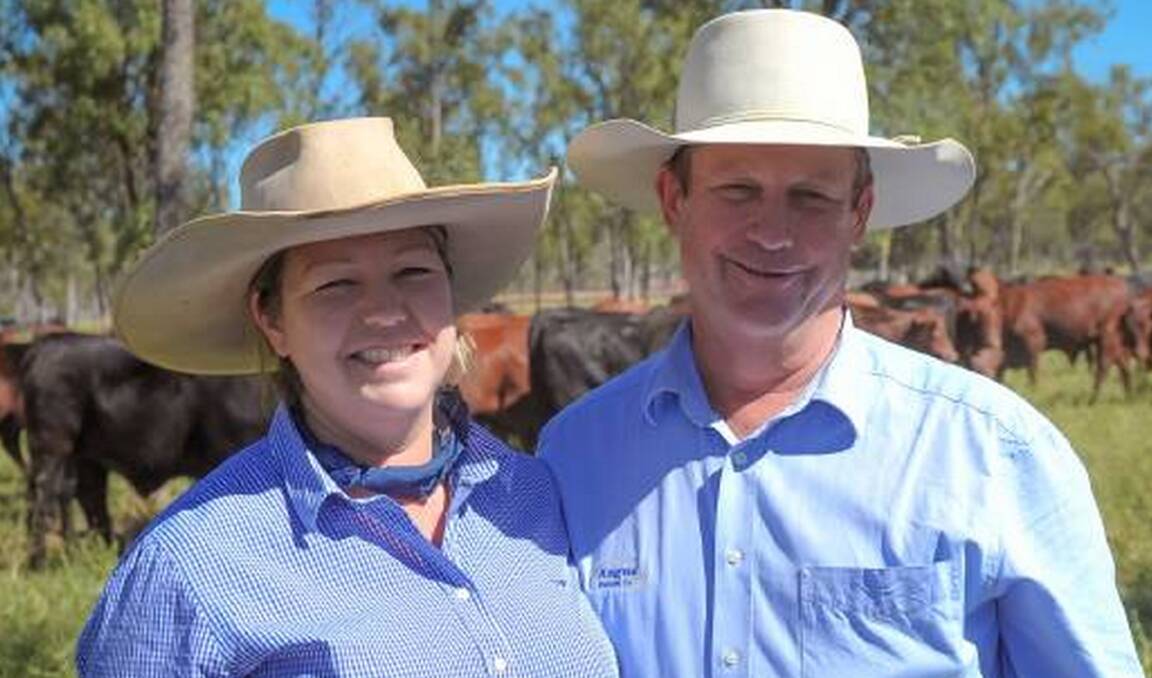 The beef industry needs to stop apologising and start promoting itself for the massive benefits it already delivers says Central Queensland producer Josie Angus, pictured with her husband Blair.