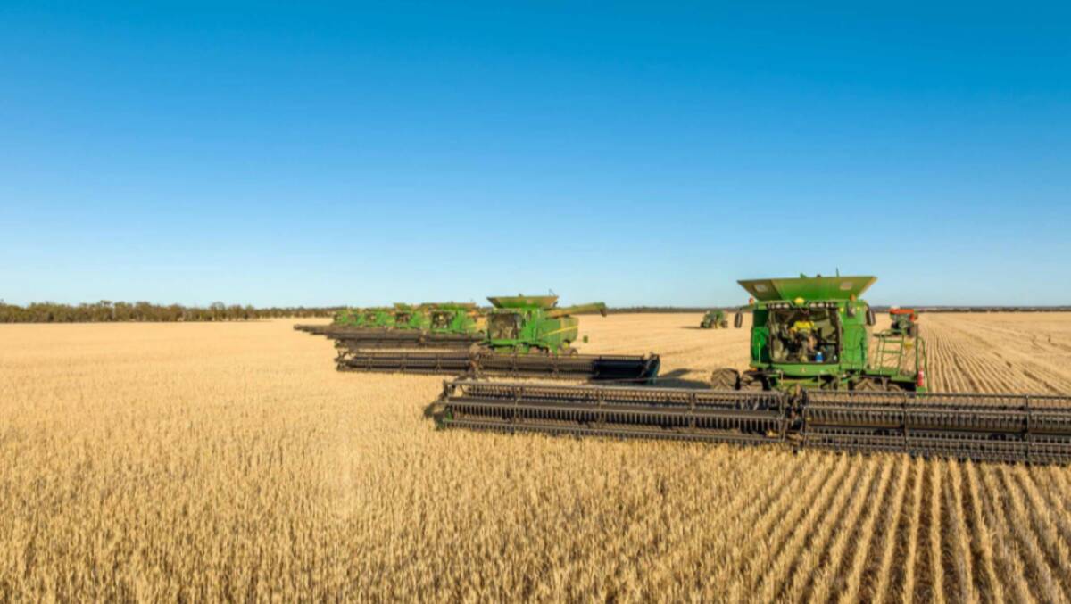 Western Australia's Merredin Farms is set up to produce close to 100,000 tonnes of grain annually. Picture supplied